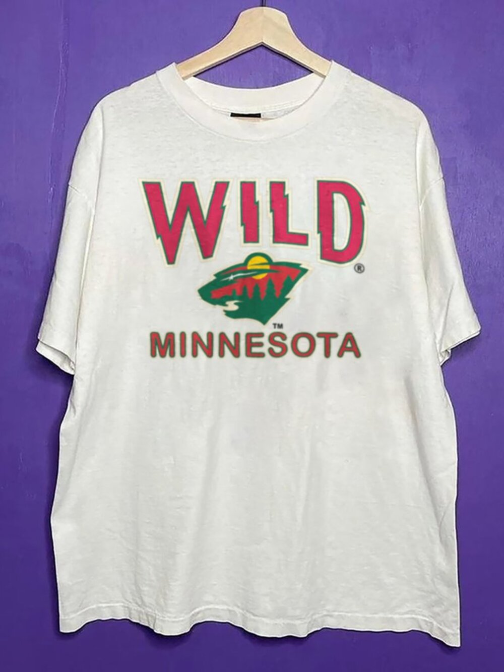 Vintage Minnesota Wild Hockey Shirt, NHL Minnesota Wild Hockey Unisex Shirt Tee